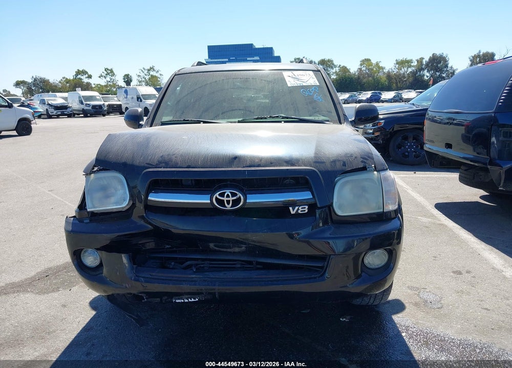 2005 TOYOTA SEQUOIA LIMITED V8 VIN: 5TDZT38A75S241202