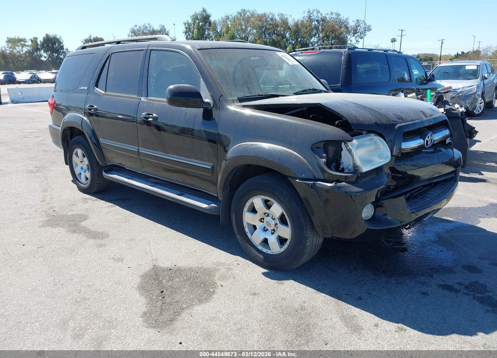 2005 TOYOTA SEQUOIA LIMITED V8 VIN: 5TDZT38A75S241202
