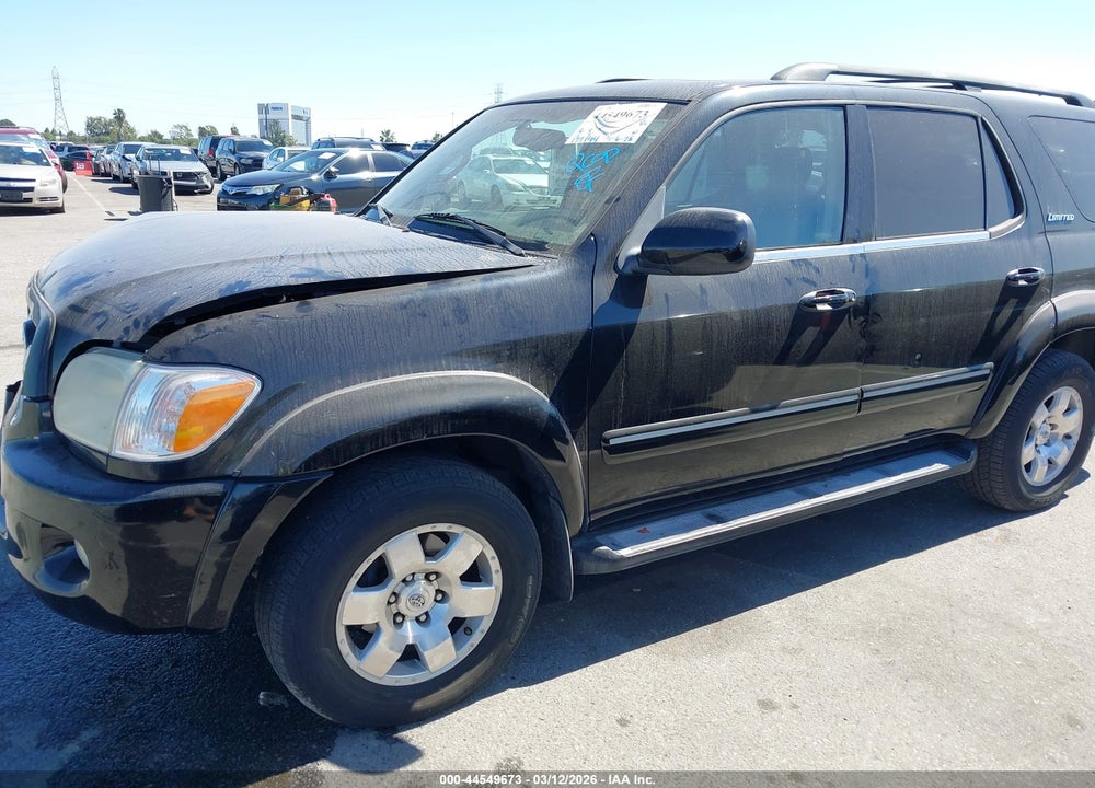2005 TOYOTA SEQUOIA LIMITED V8 VIN: 5TDZT38A75S241202