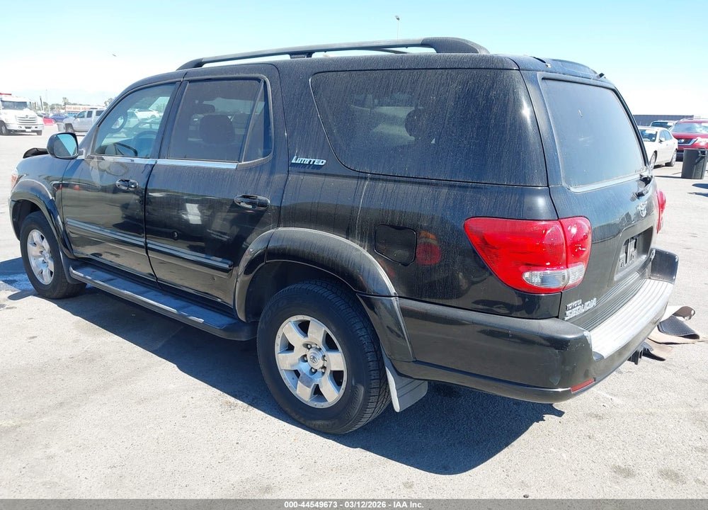 2005 TOYOTA SEQUOIA LIMITED V8 VIN: 5TDZT38A75S241202