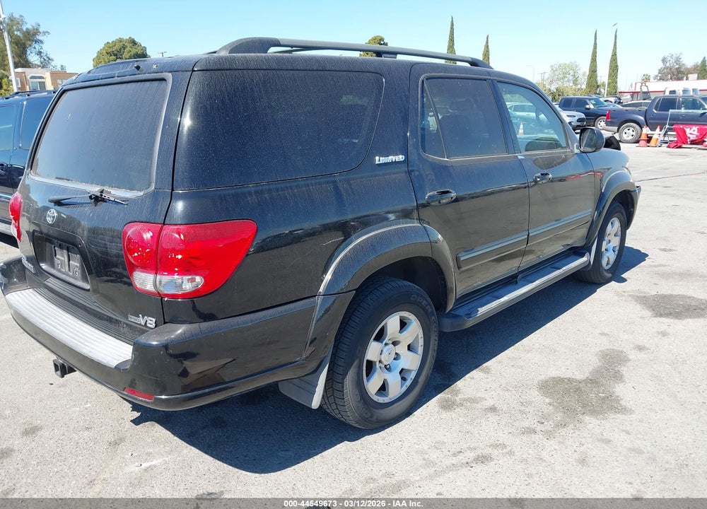 2005 TOYOTA SEQUOIA LIMITED V8 VIN: 5TDZT38A75S241202