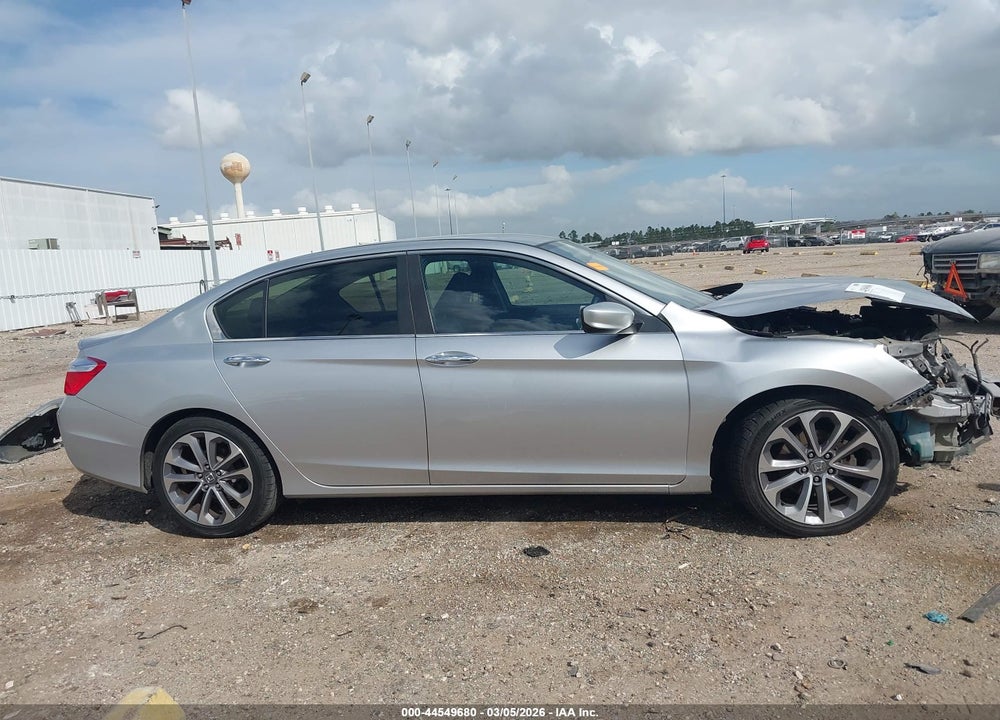 2014 HONDA ACCORD SPORT VIN: 1HGCR2F55EA227396
