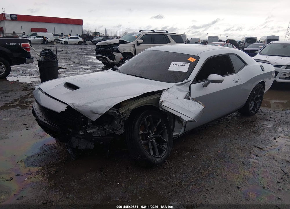 2022 DODGE CHALLENGER GT VIN: 2C3CDZJG2NH137580