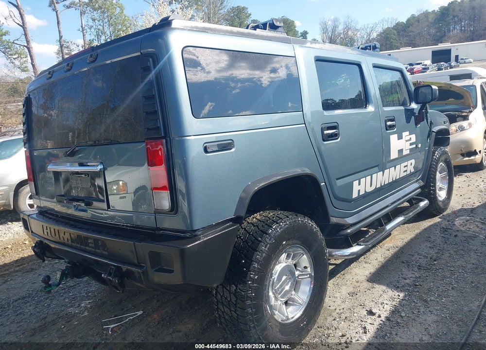 2005 HUMMER H2 SUV VIN: 5GRGN23U45H118716