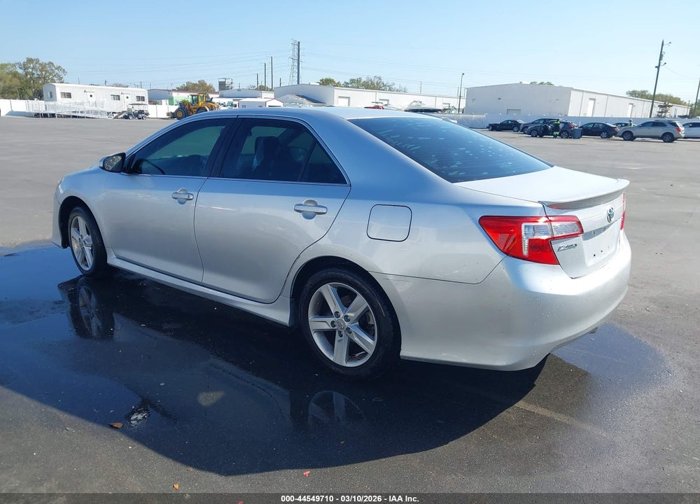 2013 TOYOTA CAMRY SE VIN: 4T1BF1FK9DU260722