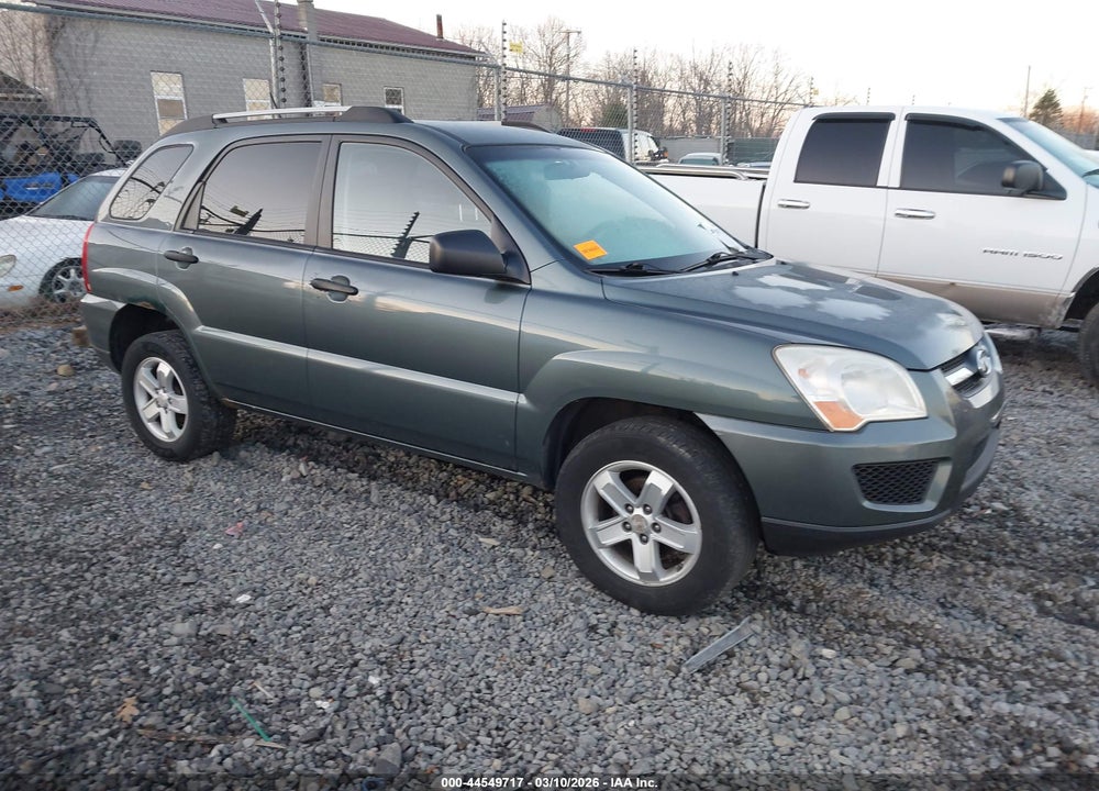 2010 KIA SPORTAGE LX V6 VIN: KNDKGCA31A7670521