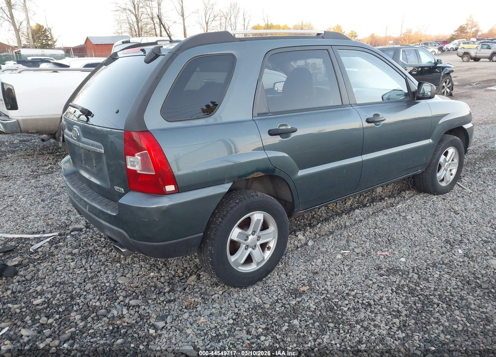 2010 KIA SPORTAGE LX V6 VIN: KNDKGCA31A7670521