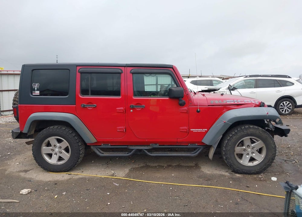 2008 JEEP WRANGLER UNLIMITED RUBICON VIN: 1J4GA69198L632929
