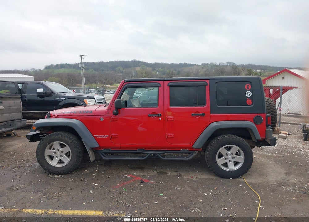 2008 JEEP WRANGLER UNLIMITED RUBICON VIN: 1J4GA69198L632929