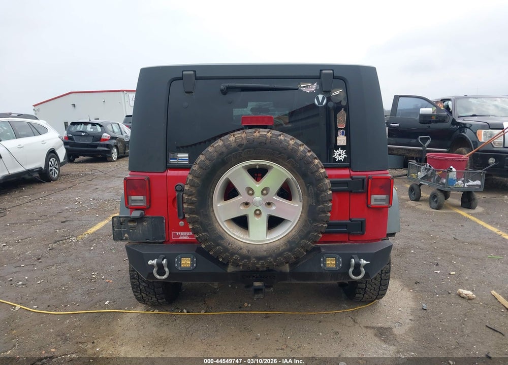 2008 JEEP WRANGLER UNLIMITED RUBICON VIN: 1J4GA69198L632929