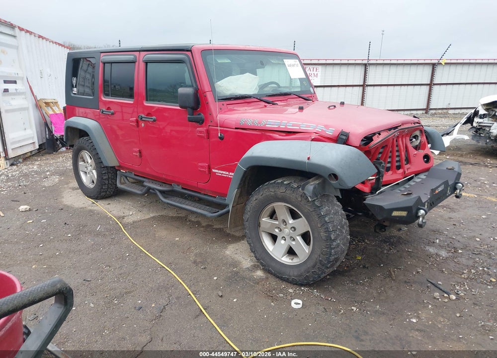 2008 JEEP WRANGLER UNLIMITED RUBICON VIN: 1J4GA69198L632929