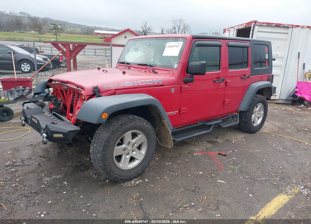 2008 JEEP WRANGLER UNLIMITED RUBICON VIN: 1J4GA69198L632929