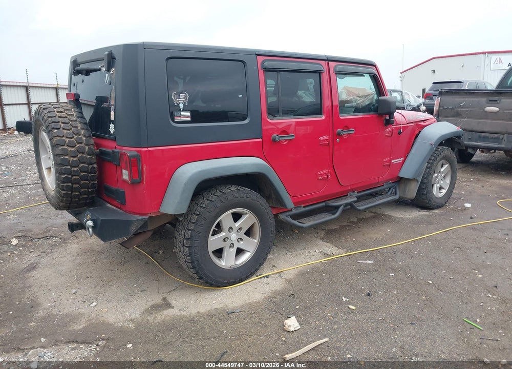 2008 JEEP WRANGLER UNLIMITED RUBICON VIN: 1J4GA69198L632929