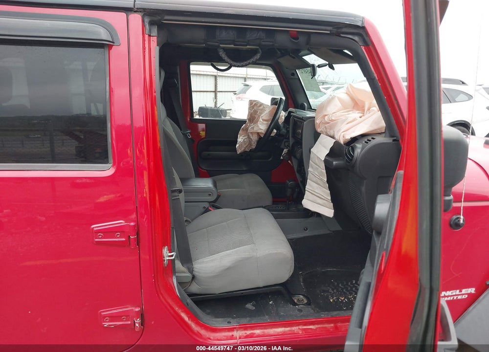 2008 JEEP WRANGLER UNLIMITED RUBICON VIN: 1J4GA69198L632929