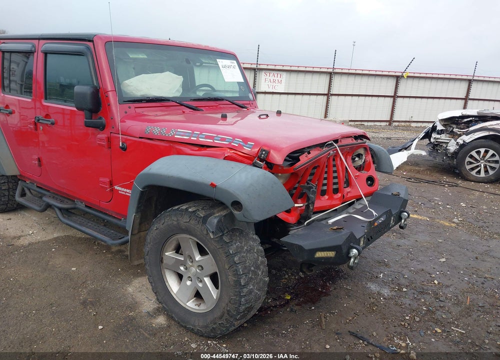 2008 JEEP WRANGLER UNLIMITED RUBICON VIN: 1J4GA69198L632929