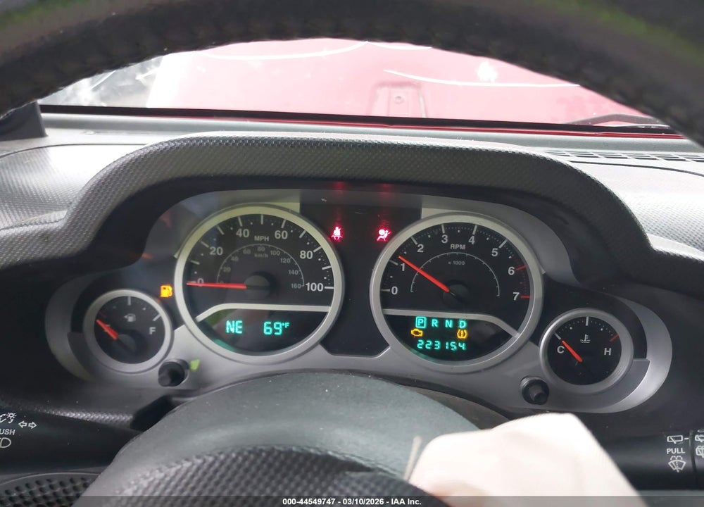 2008 JEEP WRANGLER UNLIMITED RUBICON VIN: 1J4GA69198L632929