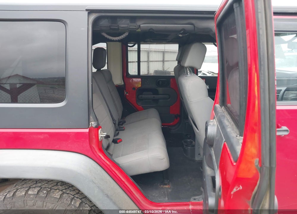 2008 JEEP WRANGLER UNLIMITED RUBICON VIN: 1J4GA69198L632929