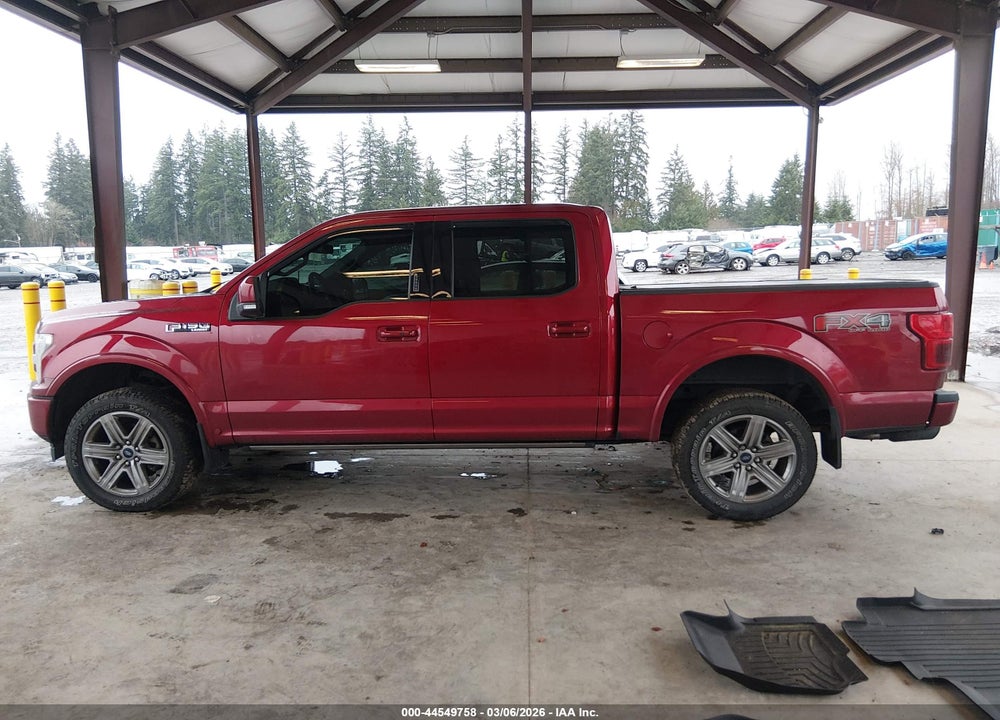 2018 FORD F-150 LARIAT VIN: 1FTEW1EG4JFD97744