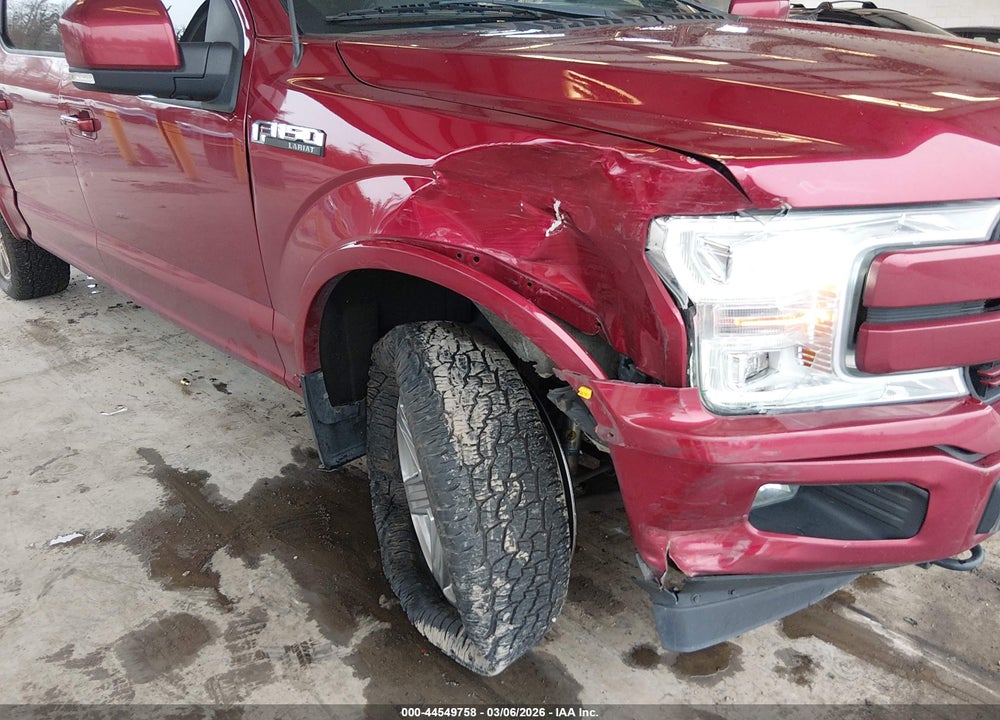 2018 FORD F-150 LARIAT VIN: 1FTEW1EG4JFD97744
