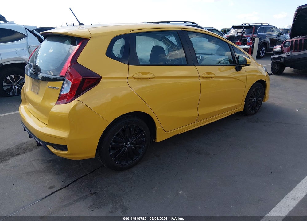 2018 HONDA FIT SPORT VIN: 3HGGK5H63JM729947