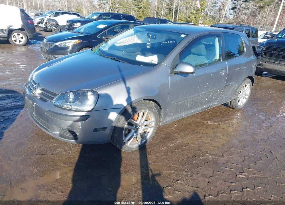 2007 VOLKSWAGEN RABBIT 2-DOOR VIN: WVWBS71K57W250112