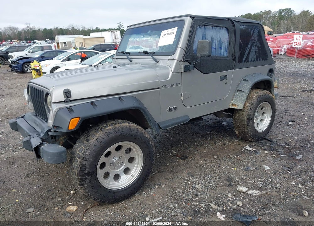 2000 JEEP WRANGLER SE VIN: 1J4FA29PXYP770030