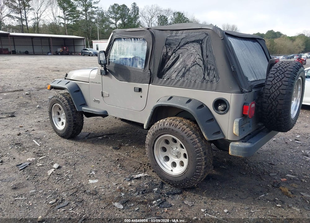 2000 JEEP WRANGLER SE VIN: 1J4FA29PXYP770030