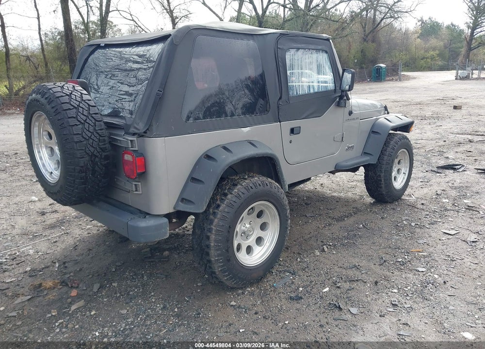 2000 JEEP WRANGLER SE VIN: 1J4FA29PXYP770030