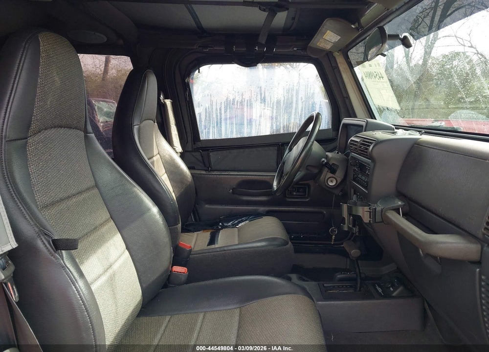 2000 JEEP WRANGLER SE VIN: 1J4FA29PXYP770030