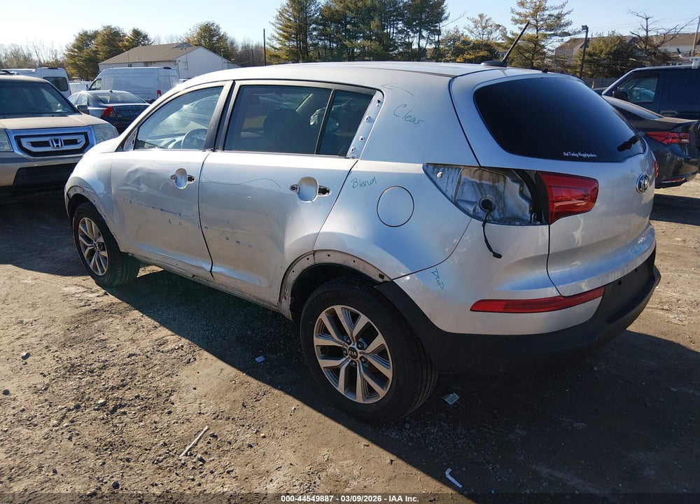 2016 KIA SPORTAGE LX VIN: KNDPB3AC9G7848057