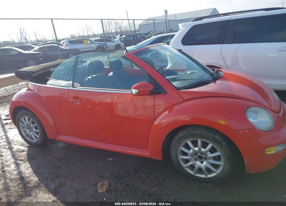 2004 VOLKSWAGEN NEW BEETLE GLS VIN: 3VWCM31Y54M344625