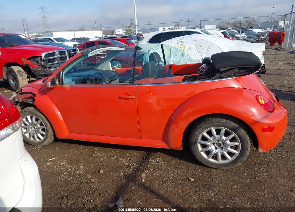 2004 VOLKSWAGEN NEW BEETLE GLS VIN: 3VWCM31Y54M344625