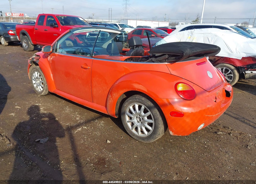 2004 VOLKSWAGEN NEW BEETLE GLS VIN: 3VWCM31Y54M344625