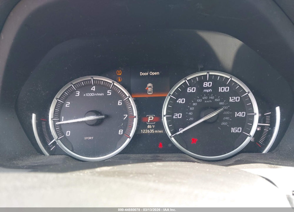 2016 ACURA TLX TECH VIN: 19UUB1F5XGA015826