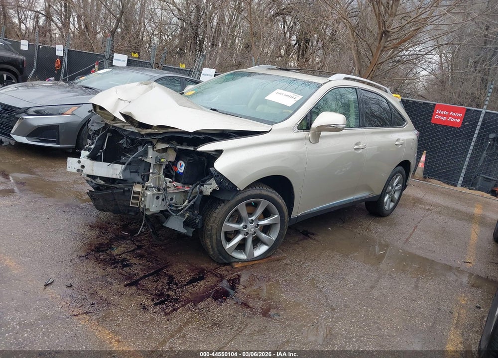 2012 LEXUS RX 350 VIN: 2T2BK1BA9CC144361