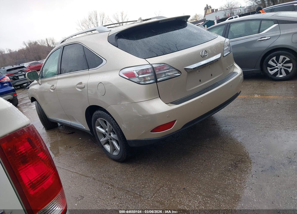 2012 LEXUS RX 350 VIN: 2T2BK1BA9CC144361