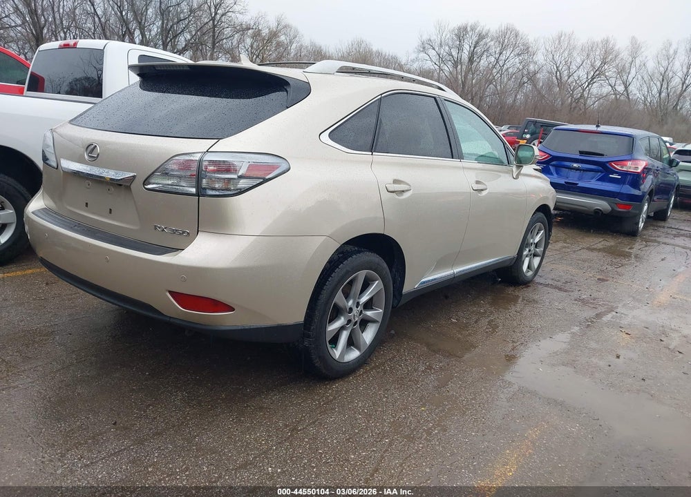 2012 LEXUS RX 350 VIN: 2T2BK1BA9CC144361