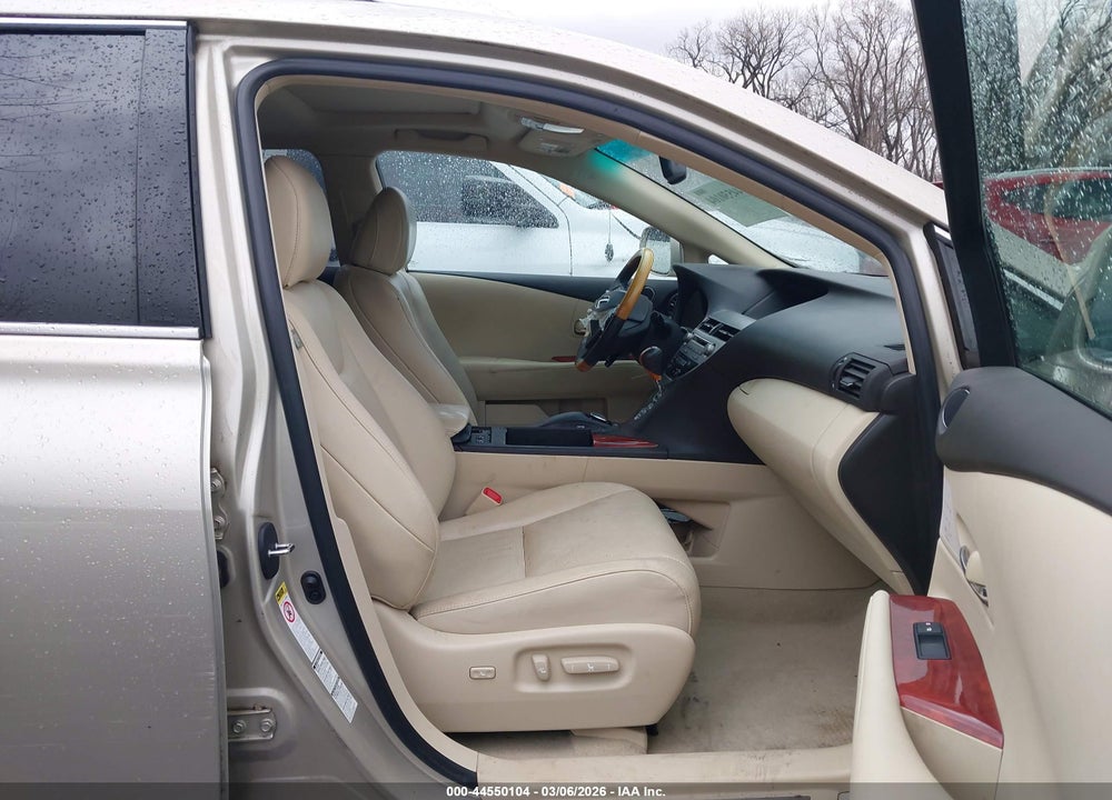 2012 LEXUS RX 350 VIN: 2T2BK1BA9CC144361