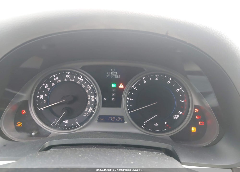 2009 LEXUS IS 250 VIN: JTHBK262X95087279