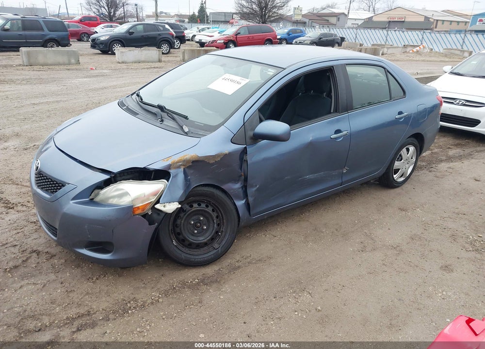 2010 TOYOTA YARIS VIN: JTDBT4K37A1378438