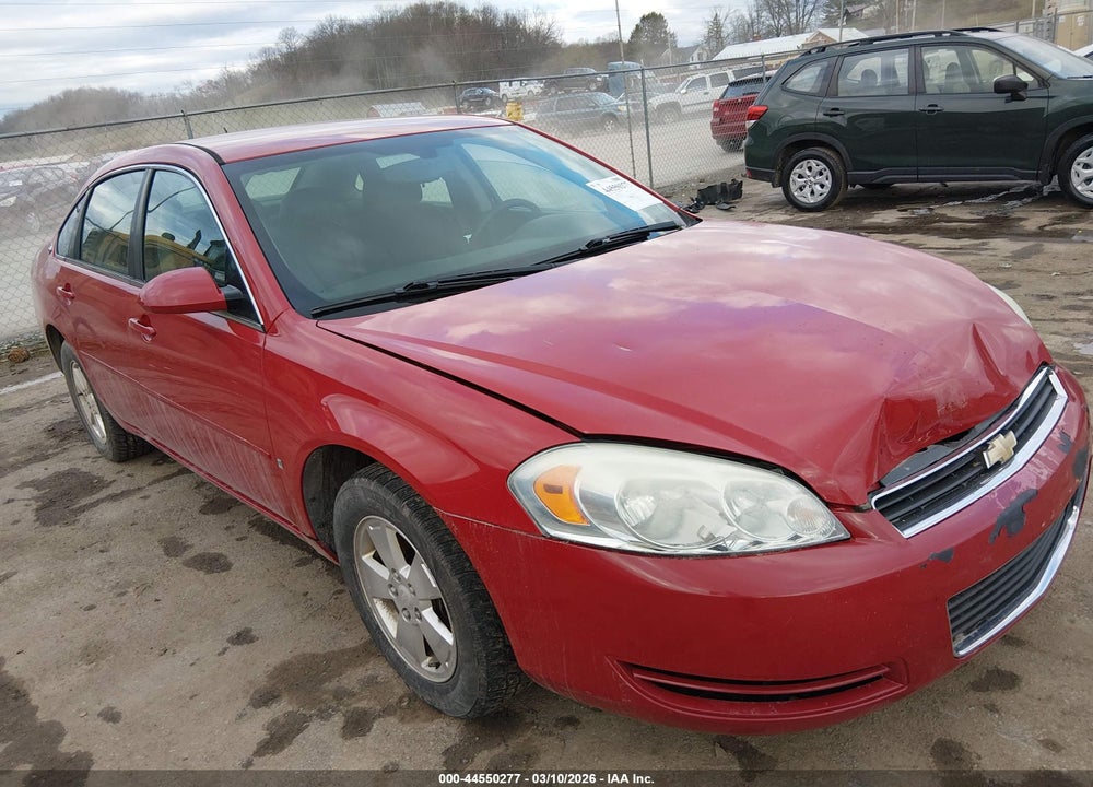 2007 CHEVROLET IMPALA LT VIN: 2G1WT58K679309601