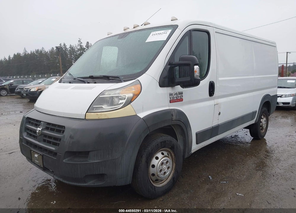2014 RAM PROMASTER 1500 LOW ROOF VIN: 3C6TRVAG2EE104989