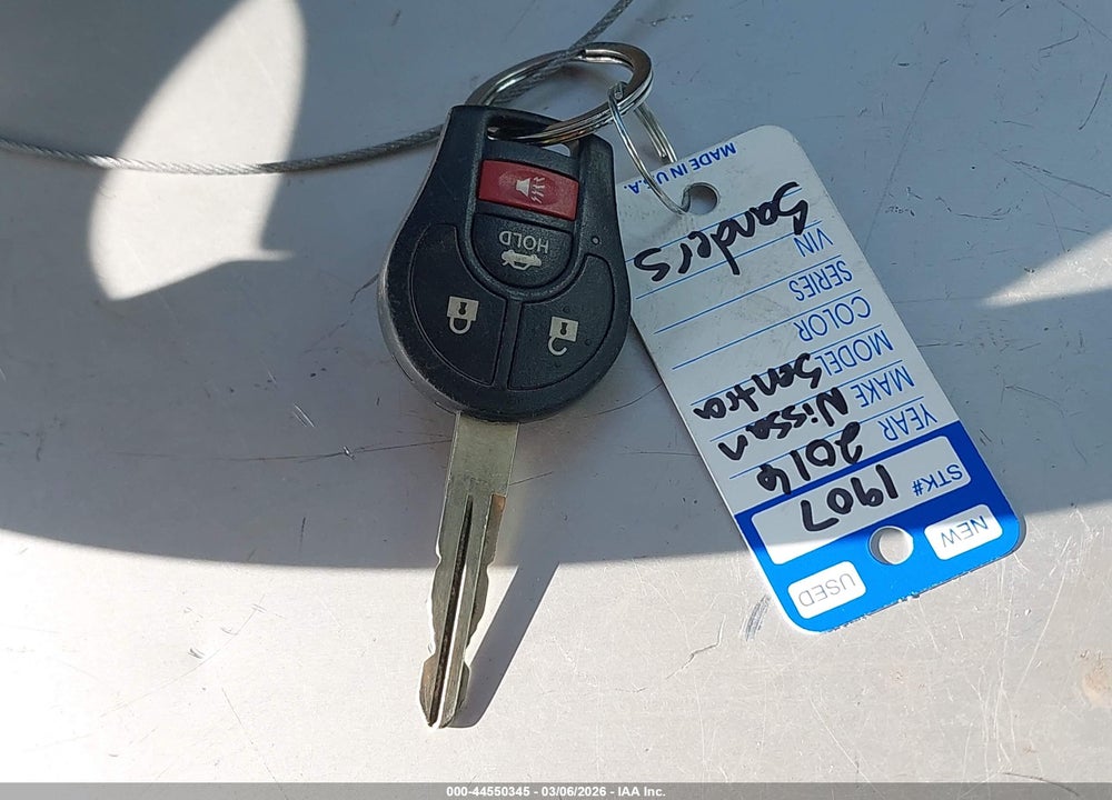 2016 NISSAN SENTRA S VIN: 3N1AB7AP5GY265499