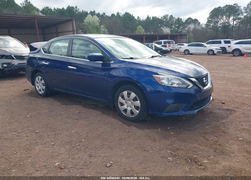 2016 NISSAN SENTRA S VIN: 3N1AB7AP5GY265499