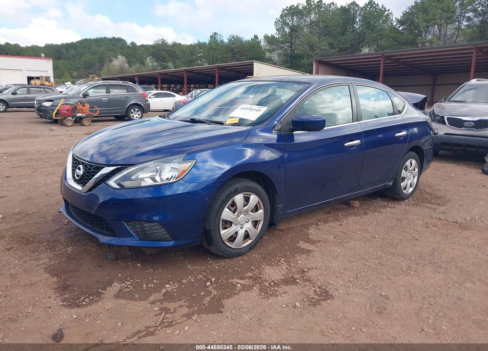 2016 NISSAN SENTRA S VIN: 3N1AB7AP5GY265499