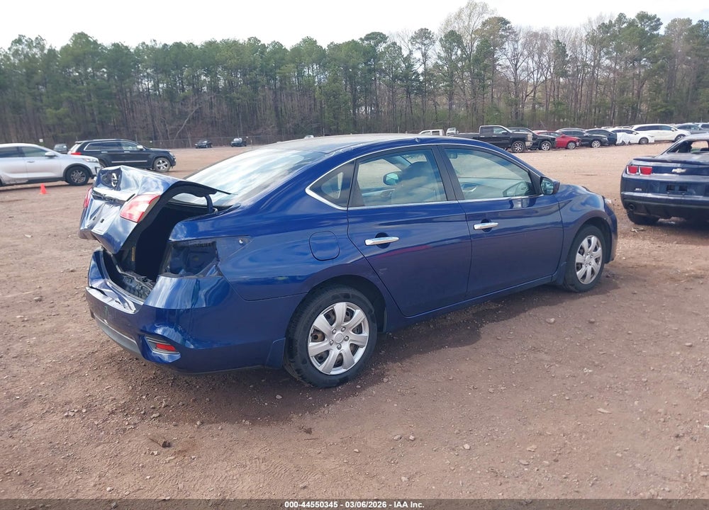 2016 NISSAN SENTRA S VIN: 3N1AB7AP5GY265499