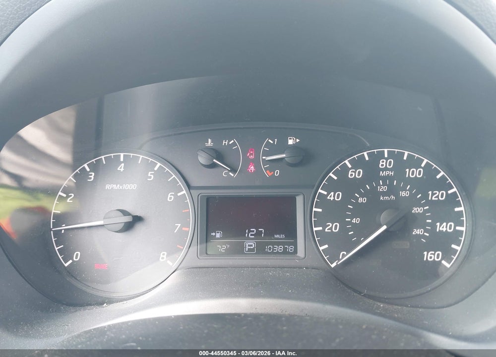 2016 NISSAN SENTRA S VIN: 3N1AB7AP5GY265499