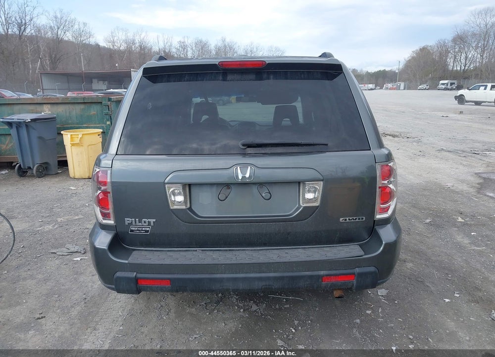 2008 HONDA PILOT EX-L VIN: 5FNYF18568B014439