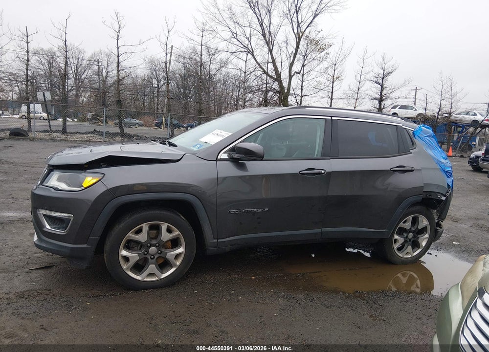 2018 JEEP COMPASS LIMITED FWD VIN: 3C4NJCCB4JT358868