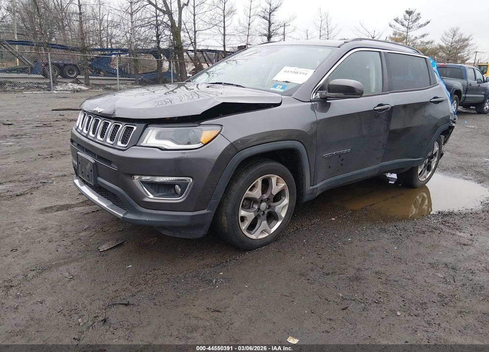 2018 JEEP COMPASS LIMITED FWD VIN: 3C4NJCCB4JT358868